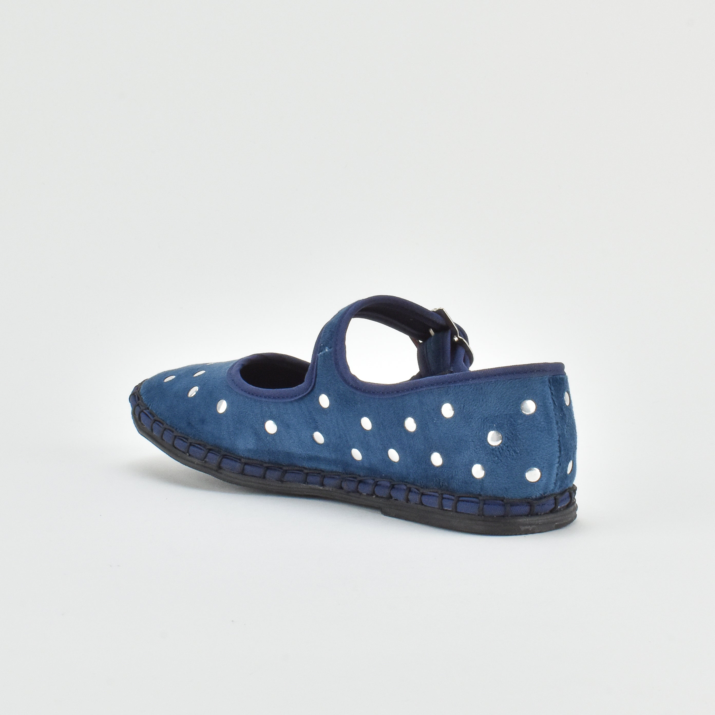 Navy Dots Ballerina