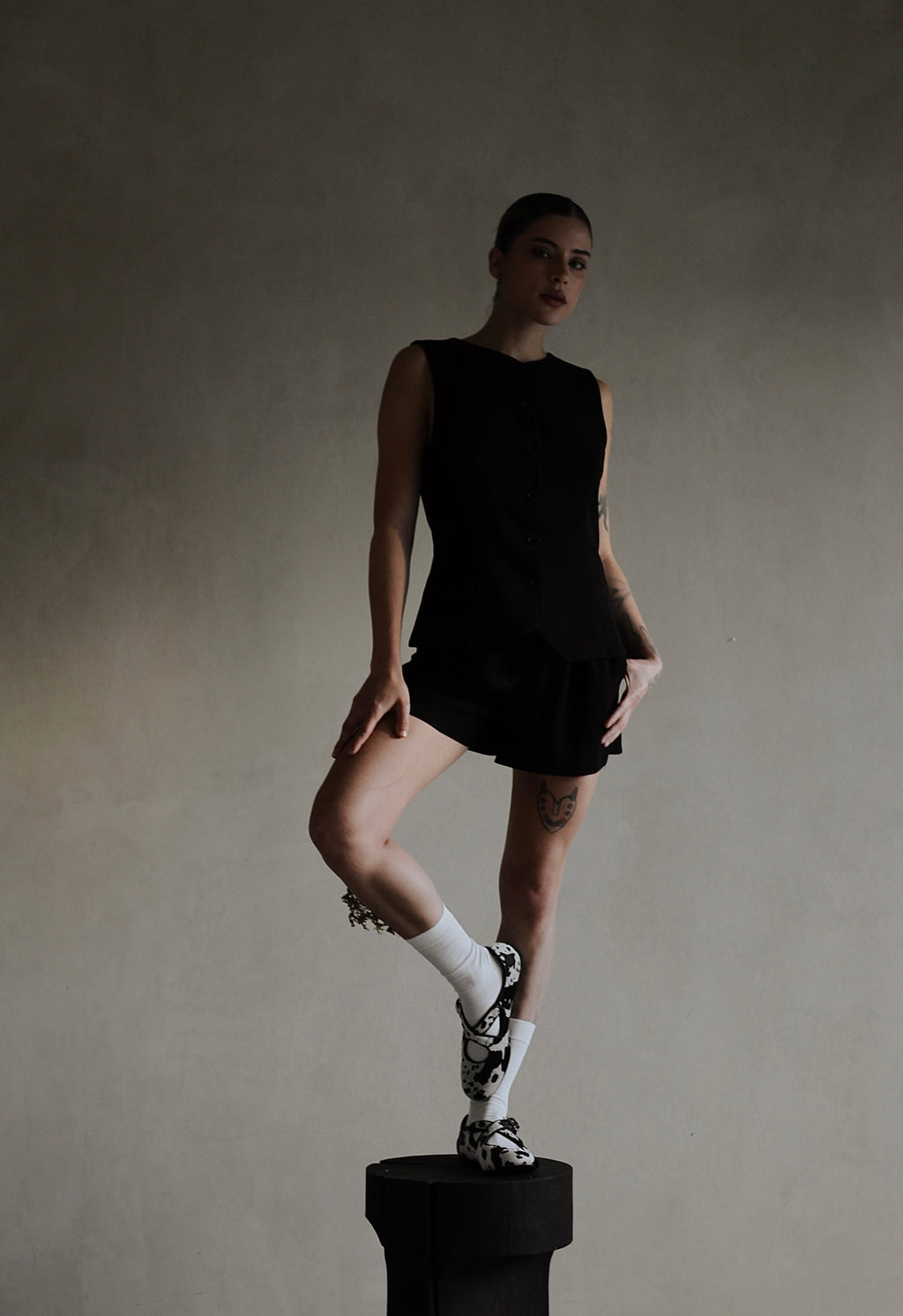 Soft Cow Leather Ballerina