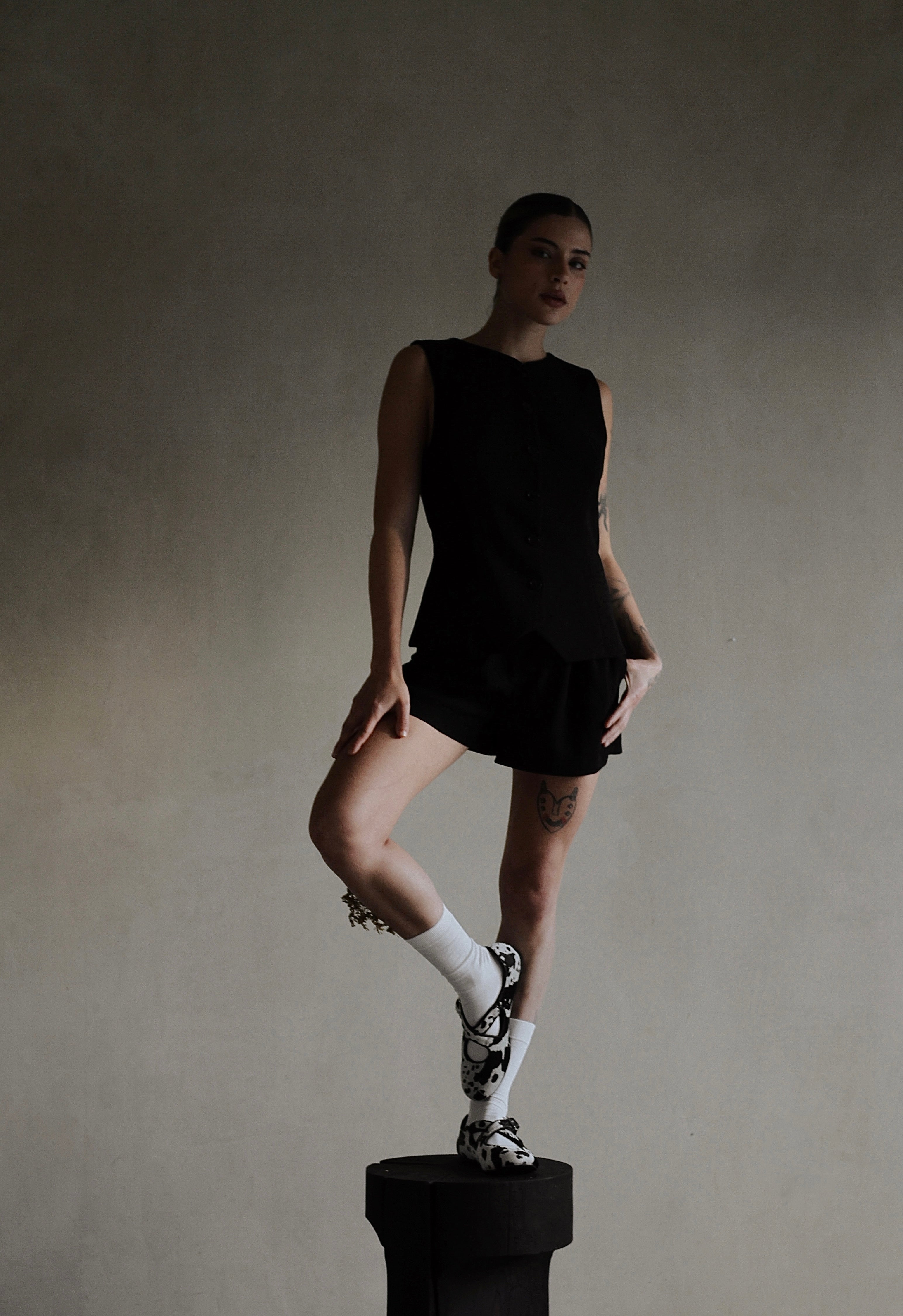 Soft Cow Leather Ballerina